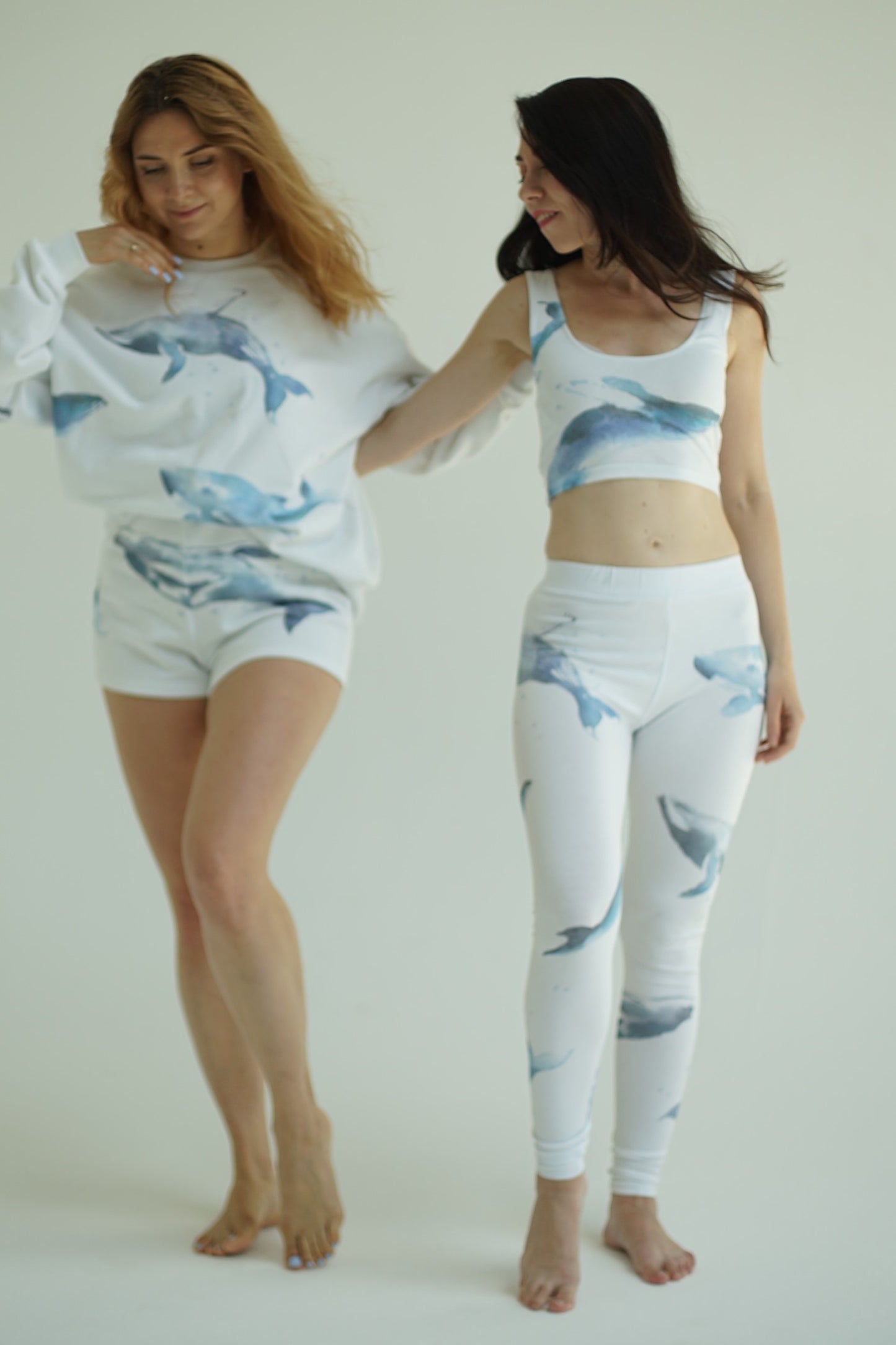 ** WHALES Leggings & top **